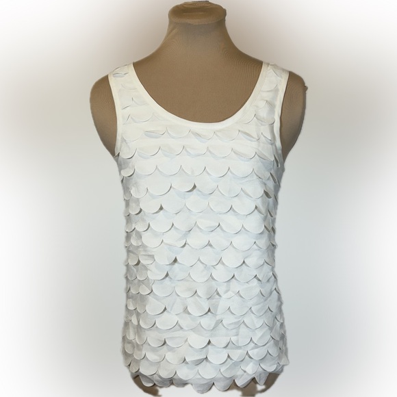 Fun & Flirt Tops - GUC Fun & Flirt Scalloped Tank Top